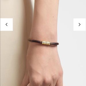 Authentic Louis Vuitton Damier Keep It Bracelet